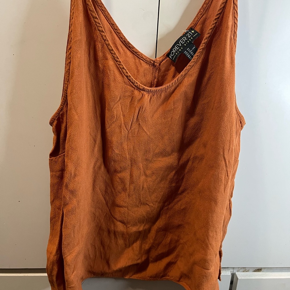 Forever 21 Rust Tank Top